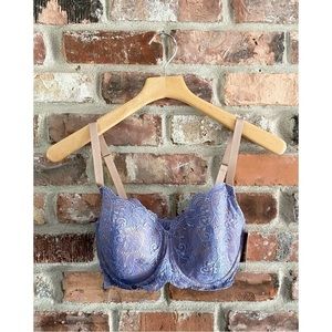 NWT ThirdLove Lavender 24/7 Lace Balconette Bra